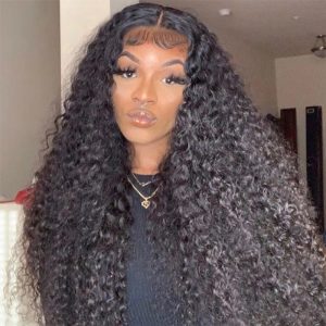 Nadula FBSALE 4x4 Inch Lace Closure Human Hair Wigs Jerry Curly Lace Closure Wigs With Baby Hair, Catalog Online Nadula 1955