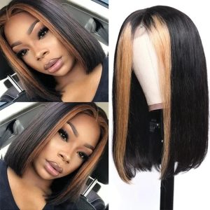 Nadula 18 Inch Straight Strawberry Honey Blonde Highlight Wig 150% Density Wigs, Catalog Online Nadula 994