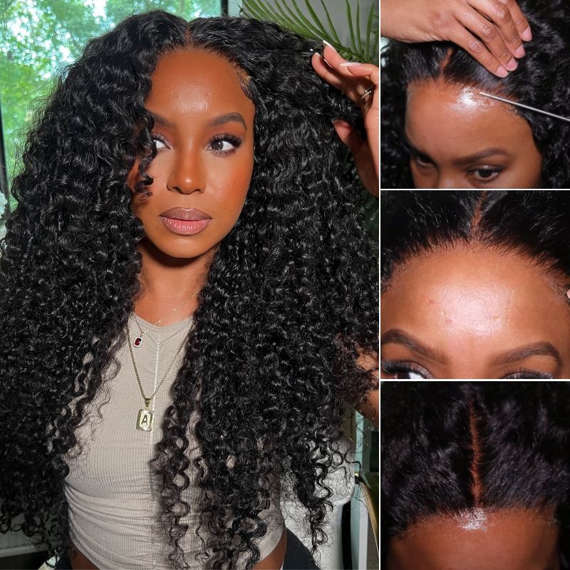 Nadula Glueless 5*5 HD Lace Closure Curly Wig 250% High Density Full and Thick Human Hair Wig Skin Melt Undetectable Invisible Lace, Catalog Online Nadula 2021