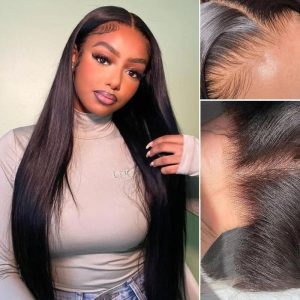 Nadula 5*5 Inch and 13 by 6 Inch HD Lace Wig Straight Virgin Human Hair Transparent Lace Wig Pre-Plucked Wigs, Catalog Online Nadula 1356