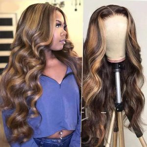 Nadula 16 Inch Highlight Body Wave Wig Human Hair Lace Part Wig, Catalog Online Nadula 2792