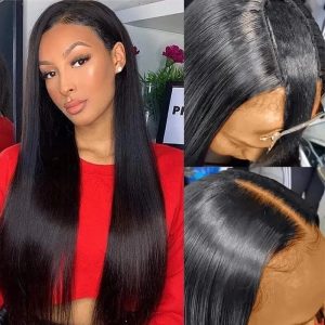 Nadula Straight U Part Wig Virgin Remy Human Hair Soft Silky Straight Wigs 150% Density Human Hair Wig, Catalog Online Nadula 1106