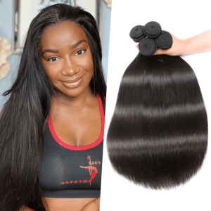 Nadula Natural And Transparent HD Lace Closure 5x5 Inch with 4 Bundles Straight Virgin Human Hair, Catalog Online Nadula 1277