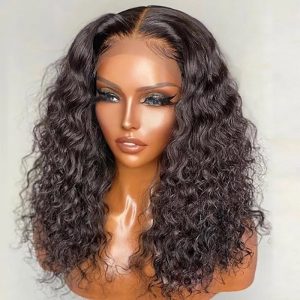 Nadula Whatsapp Flash Deal Short Water Wave Bob Wigs Pre Plucked 4x4 Lace Closure Wigs Human Hair For Women, Catalog Online Nadula 1847