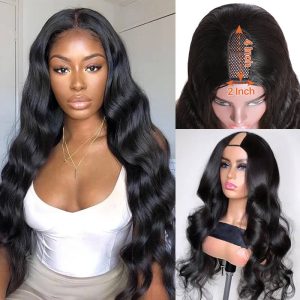 Nadula Flash Deal Body Wave U Part Hair Wig Long Brazilian Remy Human Hair Natural Density Affordable U part Wigs For Women, Catalog Online Nadula 2662