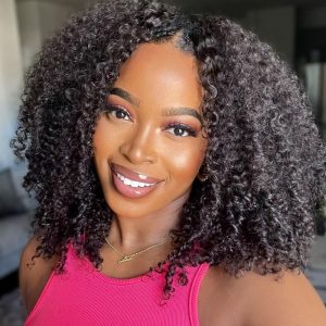 Nadula $100 Off Glueless Kinky Curly V Part Human Hair Coily Wigs No Leave Out Near Me, Catalog Online Nadula 2762