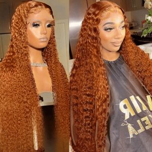Nadula Flash Sale #88 Ginger Curly Wigs Affordable Density Affordable T Part Pre Plucked Human Hair Wigs, Catalog Online Nadula 2767
