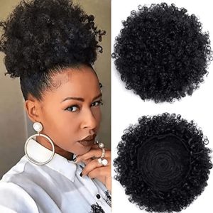 Nadula Glueless Afro Bun Puff Kinky Curly Drawstring Ponytail For Women, Catalog Online Nadula 2374