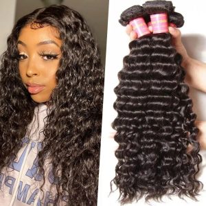 Nadula Unprocessed Virgin Hair Deep Wave 3 Bundles Soft Best Human Hair Weave, Catalog Online Nadula 156