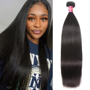 Nadula Virgin Brazilian Straight Hair 1 Bundle Unprocessed Brazilian Virgin Remy Human Hair Weave, Catalog Online Nadula 174