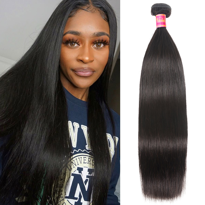 Nadula Virgin Brazilian Straight Hair 1 Bundle Unprocessed Brazilian Virgin Remy Human Hair Weave, Catalog Online Nadula 174