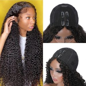 Nadula V Part Human Hair Wig Glueless 2 In 1 Wig Dry Straight Or Wet Curly Human Hair Skin Melted Hairline Wigs, Catalog Online Nadula 1889