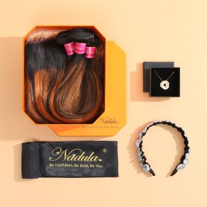 Nadula High-quality 8A Straight Colored Hair Weave 3 Bundles #FB30 Highlight Hair Weave Exquisite Ceremony Package, Catalog Online Nadula 1660
