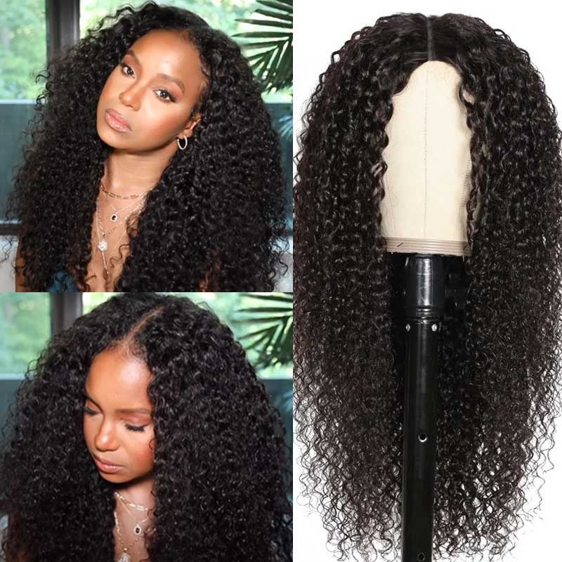 Nadula Whatsapp Flash Sale Beginner Friendly V Part Wigs Glueless Jerry Curly Human Hair Wigs No Sew In No Gel NO Leave Out, Catalog Online Nadula 1701
