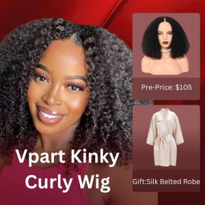 Nadula Pre Sale Glueless Kinky Curly V Part Human Hair Coily Wigs No Leave Out Near Me, Catalog Online Nadula 2646