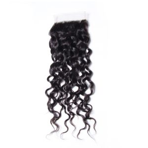 Nadula Water Wave 4*4 Lace Closure Pre Pluck Free Part 100% Virgin Human Hair High Quality, Catalog Online Nadula 697
