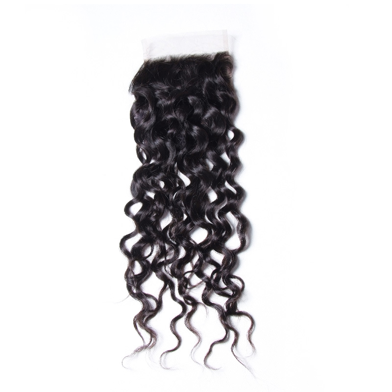 Nadula Water Wave 4*4 Lace Closure Pre Pluck Free Part 100% Virgin Human Hair High Quality, Catalog Online Nadula 697