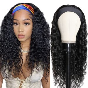 Nadula Water Wave Wigs Half Wig With Headband 100% Virgin Hair Long Headband Wig Fashion, Catalog Online Nadula 1098