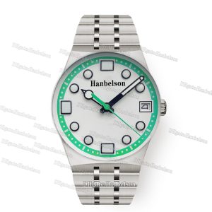 F1 Watches 38mm Quartz movement Night light dial Watch for Men Battery Green face Rotatable bezel steel case Ladies Wristwatch 4 color