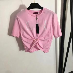 Women's T-Shirt Women Designer T Shirt Basic Cotton Tshirts Tees Letter Printed Short Sleeve Summer T-shirt For Women Fashion