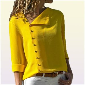 Gauges Women Blouse Shirt Long Sleeve Korean Fashion New Arrival Autumn Office Ladies Blouses Work Black Top Female Blusa Irregular