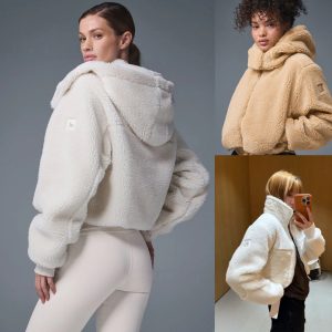 Women's Designer Outwear Winter Thick Warm Fleece Imitation Lamb Wool Jacket Parkas Fashion Trend Loose Coat Female Top