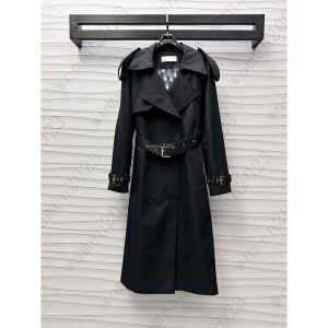 Women trench coat Designer jackets women brand windbreaker Fashion embroidery Logo vacation trench coat casual lined jacquard jacket Nov 29