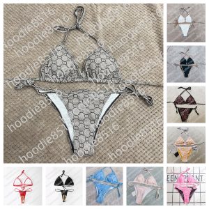 Bikini designer womens swimwear women Swimwears Sexy swimsuit Thong Letter Luxury Fashion summer letter print short Set Thongs Bra Beach Fashion pool parties sets