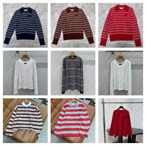 tops designer shirt women tshirts designer women womens clothes stripe tee casual t-shirt Long Sleeve tees outwear tops cotton t shirt women mm shirts designer top