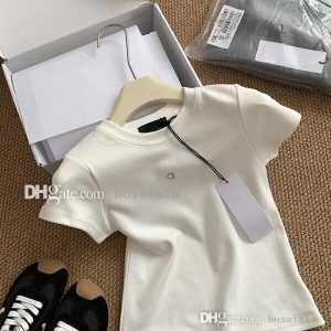 Women Designer T Shirt Basic Cotton Tshirts Tees Letter Printed Short Sleeve Summer T-shirt For Women Fashion Ladies Tops