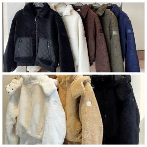 fur coat alfur coat fleece women faux thick winter short coat Yoga jacket Designer jacket wool stand-up collar warm outdoor casual zipper outwear coat