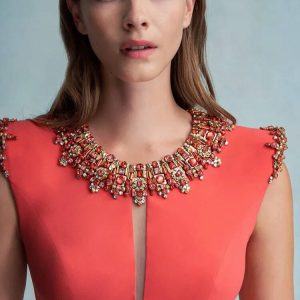 Newest 2025 Designer Fashion Women's Colorful Dia Beading Sleeveless Tank Dress ddmysept