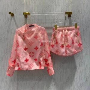 Women tracksuit pants set Brand Sunscreen jacket two-piece Designer hot pant fashion logo coat vacation casual suit shorts 2pcs Mar 08