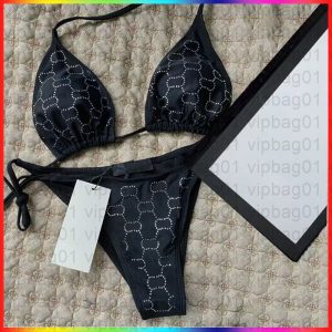 Designer swimsuit women Bikinis Woman Two-Piece Bikini With Letter Swimsuits Crystal 2025 New Summer Swimwear Beach Luxury Bathing Suits Three-point Swimsuit 03