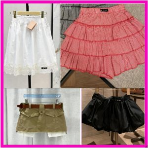 Womens Y2k Vintage Denim Mini Skirt High Waist Letter Print Gothic Short Skirt Blue