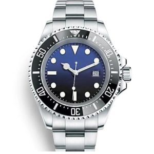 2023 YZ Men Watch D Blue SEA-DWELLER Ceramic Bezel 44mm Stainless Steel BLSO Automatic Black Diver Mens Watches Wristwatches