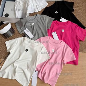 Tops Women Designer Clothes T Shirts Designer T Shirt Pullover Letter Print Cotton Loose Round Neck Beach Tees Womens Casual Short Sleeved Bing Tshirt Trendy
