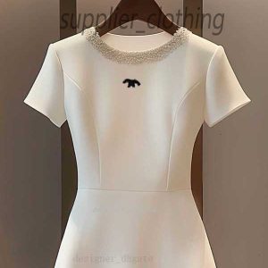 Basic Casual Clothing Ladies Dresses Designer Amp Designer High-end Goddess Style Slim Fit Long Skirt Fragrance Beautiful Dress Summer For Woman YVTP