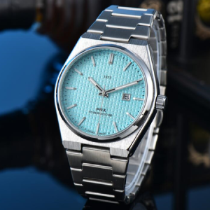 Fashion1853 TISSOTSitty PRX Quartz Wrist Watches bell wristwatches High Quality Luxury Brand Chronograph Clock stainless steel Belt #556