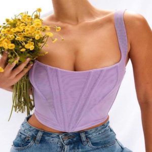 Women039s Tanks Camis High Quality Corset Top Y2k Women Arrivals Lined House Of Cb Bone Sexy Tank Female Crop For Party 5803269