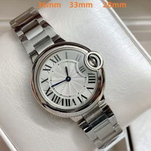 Luxury Women's Watches - Stainless Steel & Cowhide Straps Available in Sizes: 36mm, 33mm, 28mm