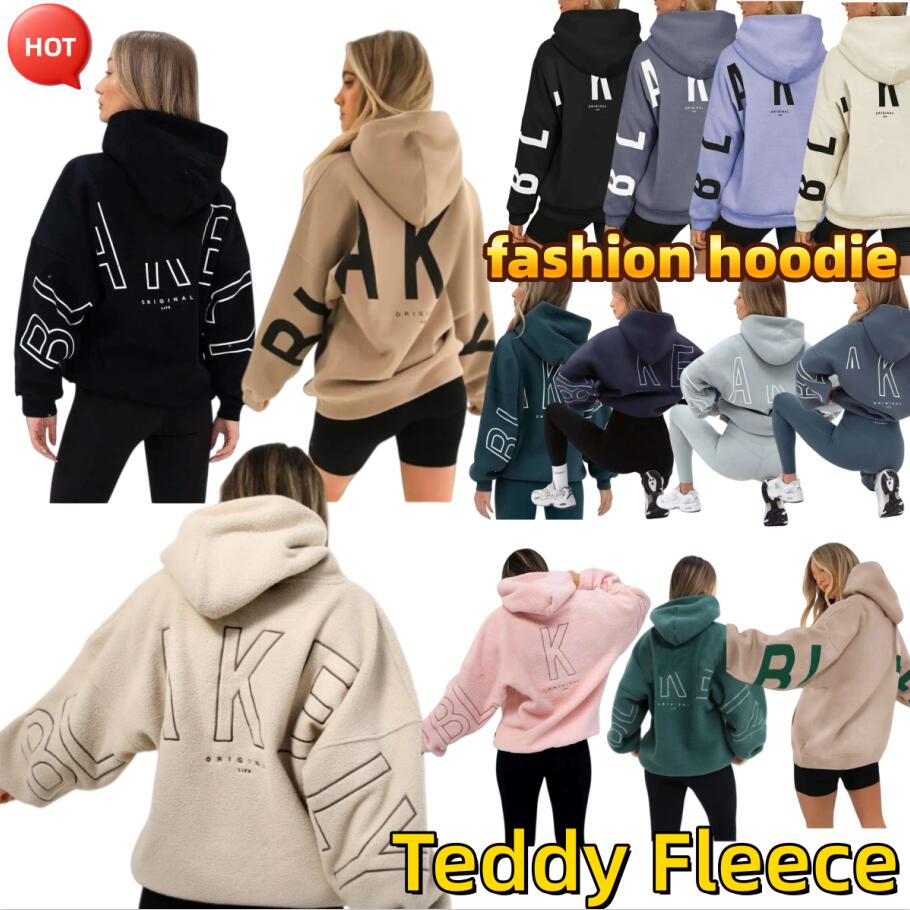 Designer hoodie women pullover sweatshirts womens hoodies letter hoody teddy fleece jumper oversized hoodies designer women long sleeve streetwear dh11