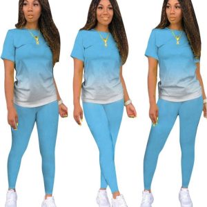 Womens Outfit Set Women Pant Suits Tracksuit Female Summer Clothes Birthday Outfits7967546