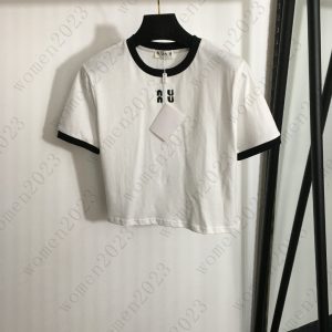 Brand T-shirt Women t-shirt Designer women round collar tshirt Fashion LOGO vacation lady summer casual cotton short sleeve t shirt Feb 22