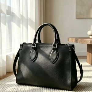 Classic Black Genuine Leather Women's Handbag Size: 25-19-11cm, High Quality Elegant Shoulder Crossbody Bag Fashion Tote Bag T11 - AliExpress Women's Handbags
