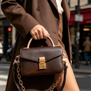 2026 New Women's Brown Handbag/Shoulder Bag/Crossbody Bag 21.5*13.5cm - AliExpress Women's Handbags