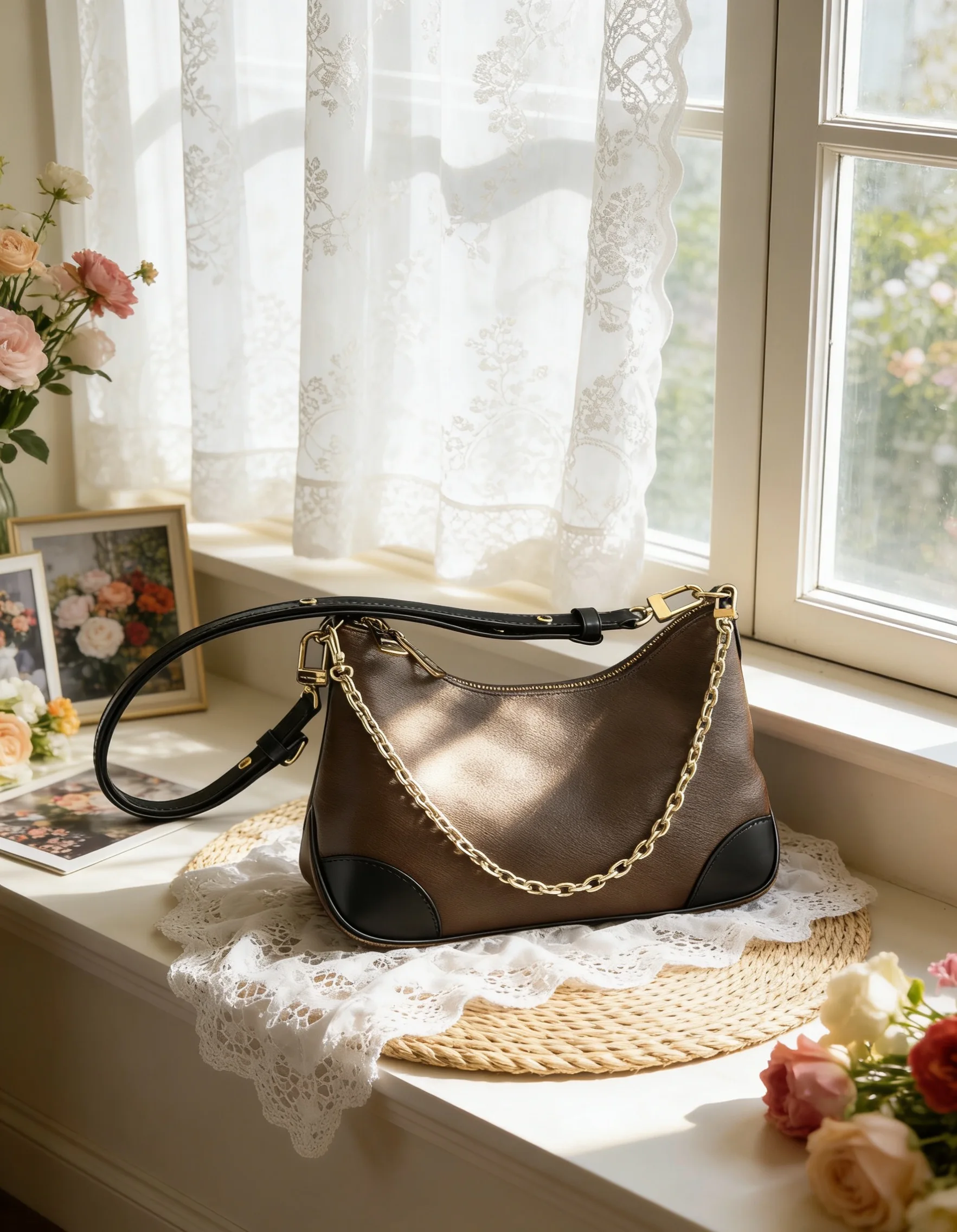 High Texture PU Leather Crossbody Bag 29-17cm - AliExpress Women's Handbags
