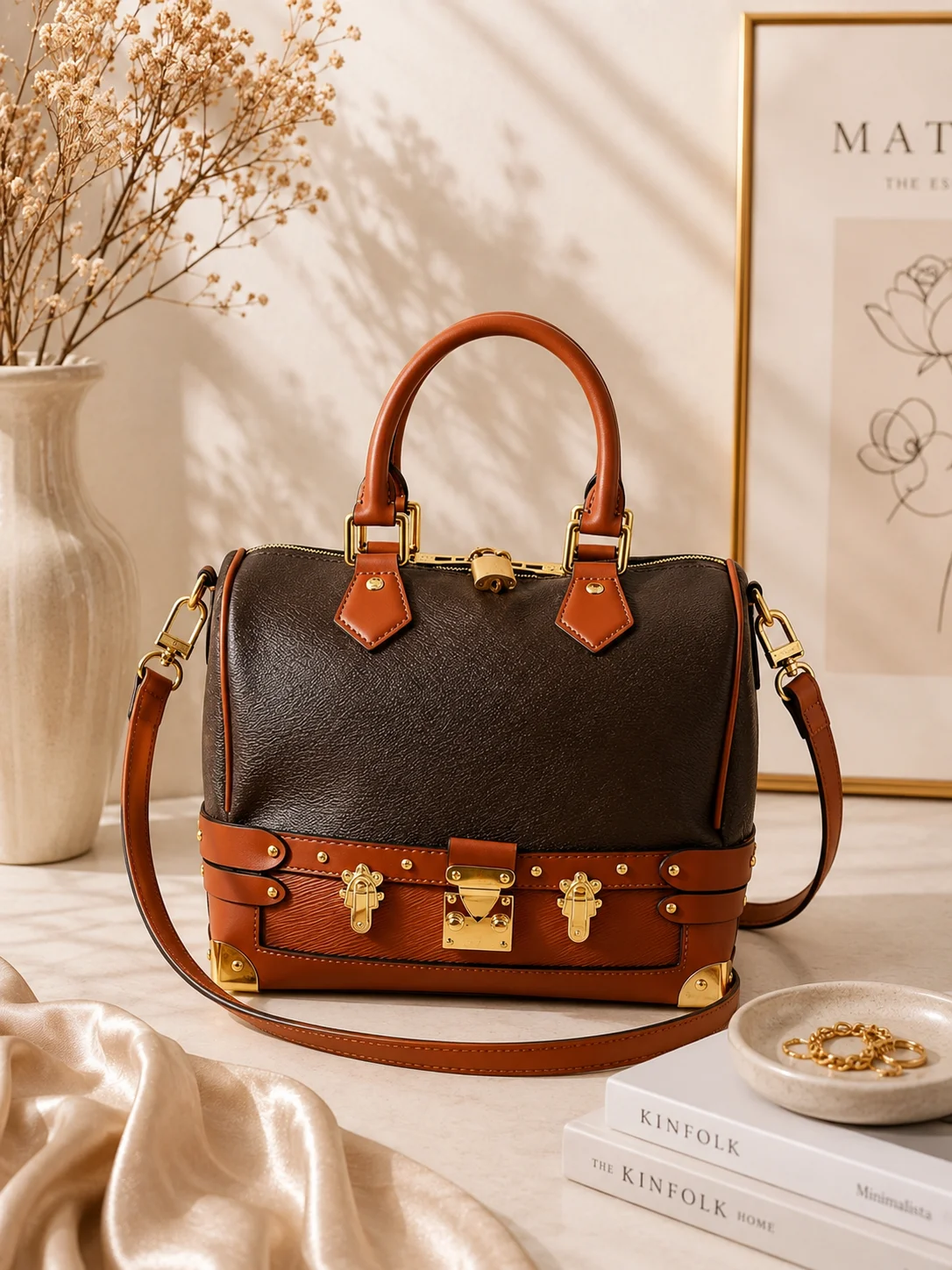 New Luxury Women'S Bag 24X22X12CM Travel Large Capacity Portable Designer Inspired Handbag With Shoulder Strap No Box - AliExpress Women's Handbags