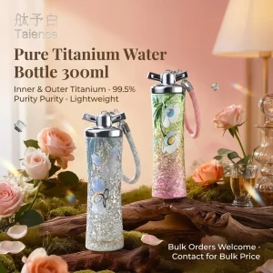 Taience Titanium Water Bottle 300ml Insulated Thermos Pure Titanium Inner and Outer Leak Proof Lightweight for Women Travel - AliExpress Kitchen,Dining & Bar