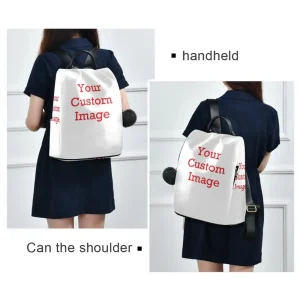 Wholesale Women 's Backpack Custom Pictures 2021 New Fashion Quality Soft Leisure Travel Large Capacity Red Color Bag Purse - AliExpress Women's Handbags
